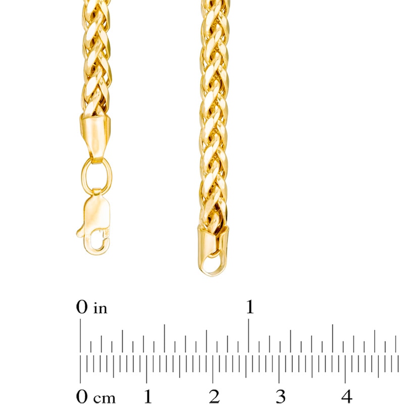 Main Image 2 of Previously Owned - Men's 4.1mm Franco Snake Chain Necklace in 10K Gold - 22&quot;