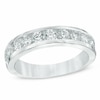 Thumbnail Image 1 of Previously Owned - 1 CT. T.W. Diamond Channel Band in 14K White Gold