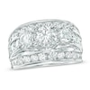 Thumbnail Image 1 of Previously Owned - 4 CT. T.W. Diamond Past Present Future® Ring in 14K White Gold