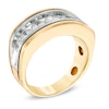 Thumbnail Image 1 of Previously Owned - Men's 2 CT. T.W. Diamond Wedding Band in  10K Two-Tone Gold