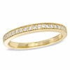 Thumbnail Image 1 of Previously Owned - 1/6 CT. T.W. Diamond and Milgrain Band in 10K Gold
