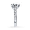 Thumbnail Image 4 of Previously Owned - Ever Us® 2 CT. T. W. Two-Stone Diamond Bypass Ring in 14K White Gold