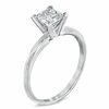 Thumbnail Image 2 of Previously Owned - 1 CT. Princess-Cut Diamond Solitaire Engagement Ring in 14K White Gold
