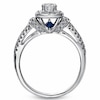 Thumbnail Image 2 of Previously Owned - Vera Wang Love Collection 3/4 CT. T.W. Diamond Frame Engagement Ring in 14K White Gold