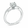 Thumbnail Image 2 of Previously Owned - 3/8 CT. T.W. Diamond Frame Engagement Ring in 14K White Gold