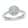 Thumbnail Image 1 of Previously Owned - 1/2 CT. T.W. Diamond Double Frame Ring in 10K White Gold