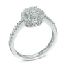 Thumbnail Image 2 of Previously Owned - 1/2 CT. T.W. Diamond Double Frame Ring in 10K White Gold