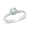 Thumbnail Image 1 of Previously Owned - 1/2 CT. T.W. Diamond Engagement Ring in 14K White Gold (I/I1)