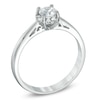 Thumbnail Image 2 of Previously Owned - 1/2 CT. T.W. Diamond Engagement Ring in 14K White Gold (I/I1)