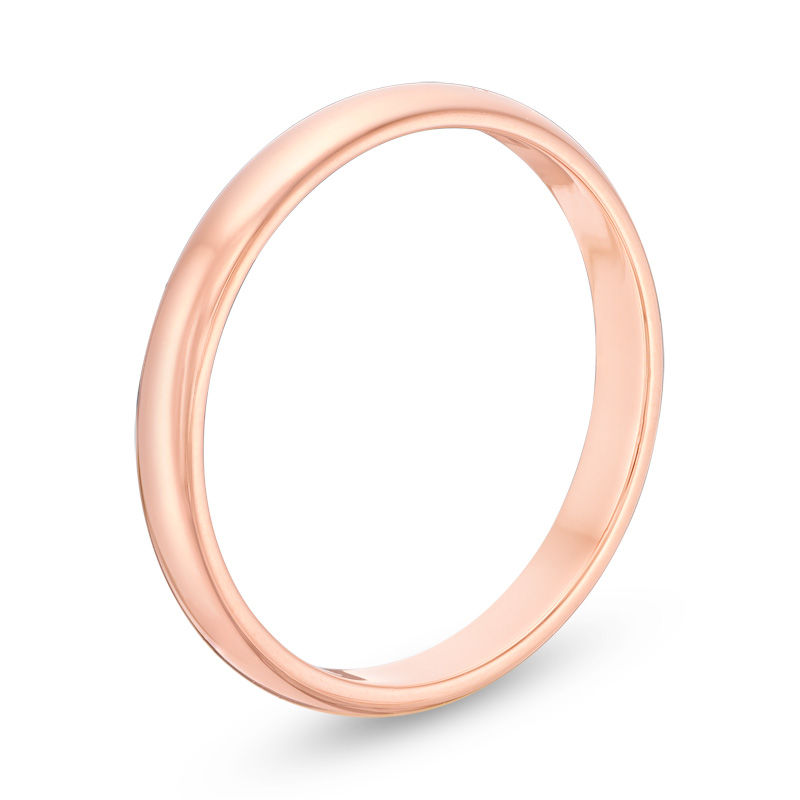Previously Owned - Ladies' 2.0mm Wedding Band in 10K Rose Gold