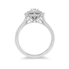 Thumbnail Image 2 of Previously Owned - Enchanted Disney Elsa 5/8 CT. T.W. Diamond Snowflake Engagement Ring in 14K White Gold