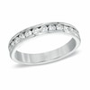 Thumbnail Image 0 of Previously Owned - 1/2 CT. T.W.  Diamond Anniversary Band in 18K White Gold (E/I1)