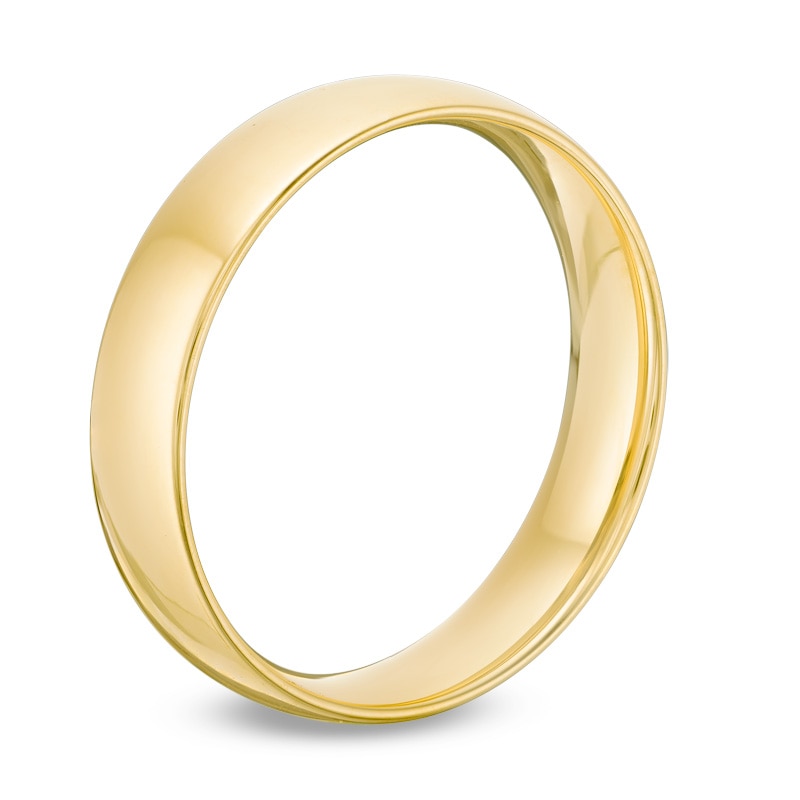 Main Image 2 of Previously Owned - Men's 5.0mm Comfort-Fit Wedding Band in 14K Gold