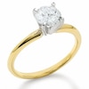 Thumbnail Image 0 of Previously Owned - 1 CT. Diamond Solitaire Engagement Ring in 14K Gold