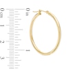 Thumbnail Image 1 of Previously Owned - 30mm Hoop Earrings in 14K Gold