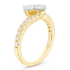 Thumbnail Image 2 of Previously Owned - Ever Us® 1 CT. T.W. Two-Stone Diamond Bypass Ring in 14K Gold