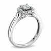 Thumbnail Image 2 of Previously Owned - Cherished Promise Collection™ 1/4 CT. T.W. Quad Princess-Cut Diamond Promise Ring in 10K White Gold