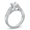 Thumbnail Image 2 of Previously Owned - 1-1/2 CT. T.W. Princess-Cut Diamond Engagement Ring in 14K White Gold