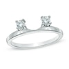Thumbnail Image 0 of Previously Owned - Celebration 102® 1/4 CT. T.W. Diamond Solitaire Enhancer in 18K White Gold (I/SI2)