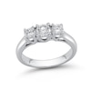 Thumbnail Image 1 of Previously Owned - 2 CT. T.W. Diamond Past Present Future® Engagement Ring in 14K White Gold (I/SI2)