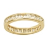 Thumbnail Image 0 of Previously Owned - Princess-Cut White Topaz Eternity Band in 10K Gold