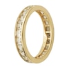 Thumbnail Image 2 of Previously Owned - Princess-Cut White Topaz Eternity Band in 10K Gold