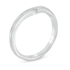 Thumbnail Image 1 of Previously Owned - Ladies' 2.0mm Contour Wedding Band in 14K White Gold