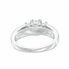 Thumbnail Image 2 of Previously Owned - 1-1/2 CT. T.W. Radiant-Cut Diamond Three-Stone Engagement Ring in 14K White Gold