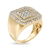 Thumbnail Image 3 of Previously Owned - Men's 2 CT. T.W. Composite Diamond Double Octagonal Frame Ring in 10K Gold