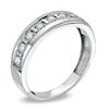 Thumbnail Image 2 of Previously Owned - Men's 1/3 CT. T.W. Diamond Wedding Band in 10K White Gold