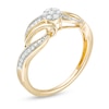 Thumbnail Image 2 of Previously Owned - 1/5 CT. T.W. Composite Diamond Ring in 10K Gold