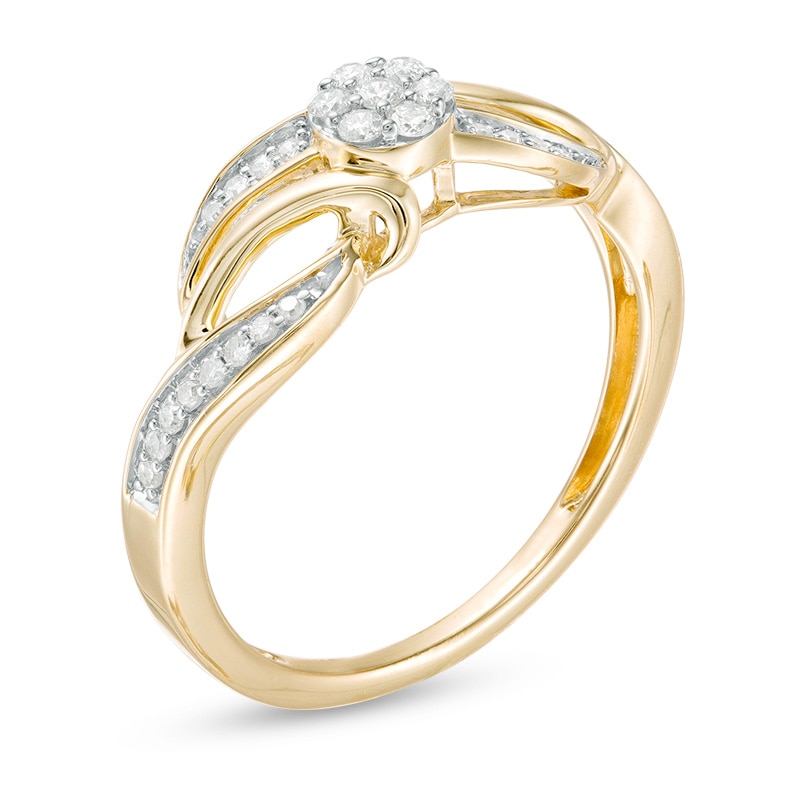 Previously Owned - 1/5 CT. T.W. Composite Diamond Ring in 10K Gold