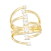 Thumbnail Image 0 of Previously Owned - 1/2 CT. T.W. Diamond Split Shank Linear Ring in 10K Gold