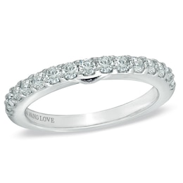 Previously Owned - Vera Wang Love Collection 1/2 CT. T.W. Diamond Band in 14K White Gold