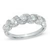 Thumbnail Image 0 of Previously Owned - 3/4 CT. T.W. Diamond Cascading Anniversary Band in 14K White Gold