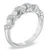 Thumbnail Image 1 of Previously Owned - 3/4 CT. T.W. Diamond Cascading Anniversary Band in 14K White Gold