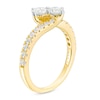 Thumbnail Image 1 of Previously Owned - Ever Us® 1/2 CT. T.W. Two-Stone Diamond Bypass Ring in 14K Gold