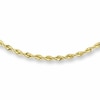 Thumbnail Image 0 of Previously Owned - 3.0mm Diamond-Cut Glitter Rope Chain Necklace in 10K Gold - 20"