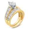 Thumbnail Image 1 of Previously Owned - 3 CT. T.W. Marquise Diamond Bridal Set in 14K Gold with Diamond Accents