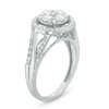 Thumbnail Image 2 of Previously Owned - 1 CT. T.W. Composite Diamond Frame Engagement Ring in 10K White Gold