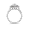 Thumbnail Image 2 of Previously Owned - Enchanted Disney Elsa 1 CT. T.W. Diamond Snowflake Frame Engagement Ring in 14K White Gold