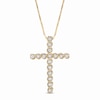 Thumbnail Image 0 of Previously Owned - 1/4 CT. T.W. Diamond Cross Pendant in 10K Gold