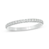 Thumbnail Image 0 of Previously Owned - 1/4 CT. T.W. Diamond Wedding Band in 10K White Gold