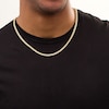Thumbnail Image 2 of Previously Owned - Made in Italy 4.5mm Cuban Curb Chain Necklace in Hollow 10K Gold - 22"