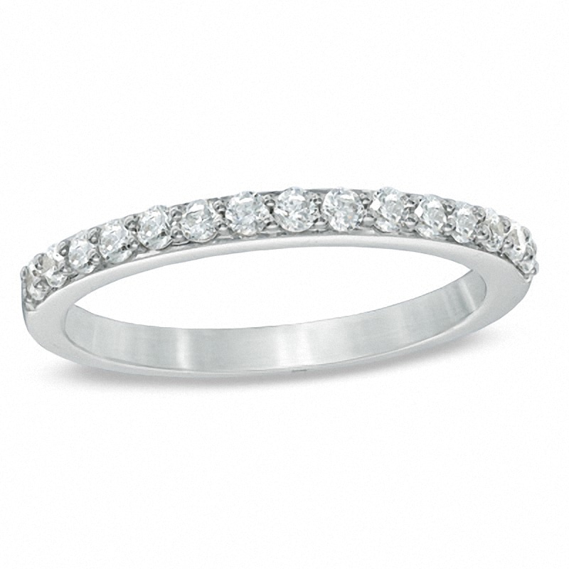 Previously Owned - Celebration 102® 3/8 CT. T.W. Diamond Anniversary Band in 18K White Gold (I/SI2)