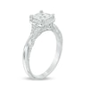 Thumbnail Image 1 of Previously Owned - 1-1/4 CT. T.W. Princess-Cut Diamond Frame Engagement Ring in 14K White Gold