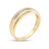 Thumbnail Image 1 of Previously Owned Men's 1/10 CT. T.W. Diamond Wedding Band in 10K Gold
