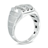 Thumbnail Image 2 of Previously Owned - Men's 1 CT. T.W. Diamond Cluster Ring in 10K White Gold