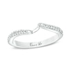 Thumbnail Image 0 of Previously Owned - Ever Us® 1/8 CT. T.W. Diamond Contour Band in 14K White Gold