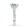 Thumbnail Image 4 of Previously Owned - Ever Us™ 2 CT. T. W. Two-Stone Diamond Bypass Ring in 14K White Gold